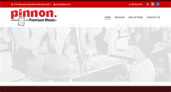 Desktop Screenshot of pinnonmeats.com